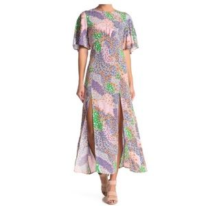 Topshop Floral maxi dress 12 NWT